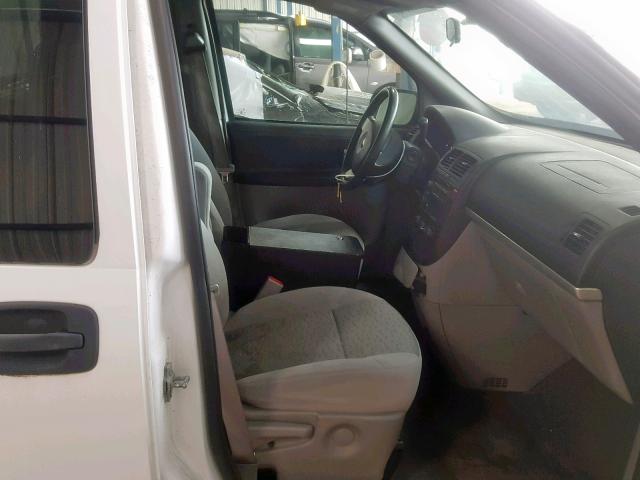 1GBDV13108D209048 - 2008 CHEVROLET UPLANDER I WHITE photo 5