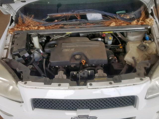 1GBDV13108D209048 - 2008 CHEVROLET UPLANDER I WHITE photo 7