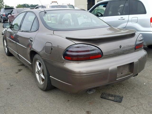 1G2WP52K32F119022 - 2002 PONTIAC GRAND PRIX GRAY photo 3