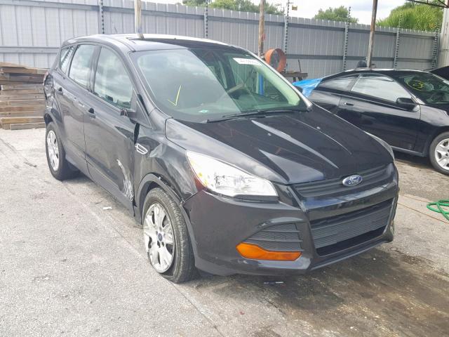 1FMCU0F75FUC40499 - 2015 FORD ESCAPE S BLACK photo 1