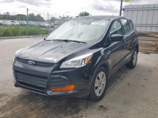 1FMCU0F75FUC40499 - 2015 FORD ESCAPE S BLACK photo 2