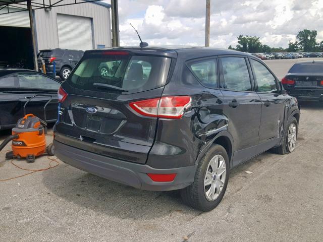 1FMCU0F75FUC40499 - 2015 FORD ESCAPE S BLACK photo 4