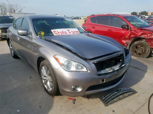 JN1BY1AR2DM604302 - 2013 INFINITI M37 X GRAY photo 1