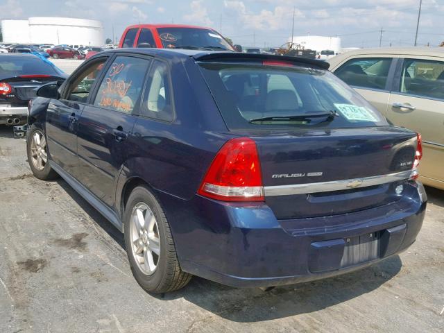 1G1ZT64825F325196 - 2005 CHEVROLET MALIBU MAX 黑色 照片 3