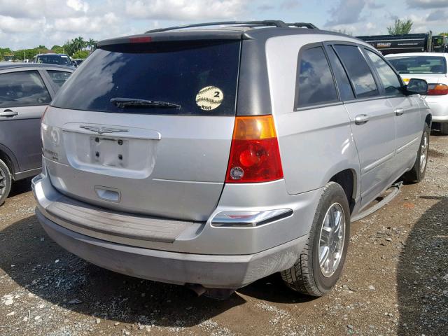 2C8GM68425R550180 - 2005 CHRYSLER PACIFICA T SILVER photo 4