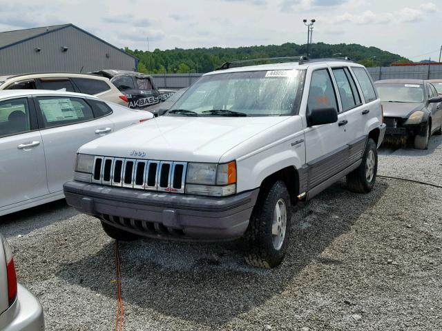 1J4GZ58Y0RC138753 - 1994 JEEP GRAND CHER WHITE photo 2