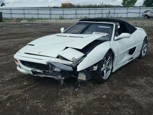 ZFFXR48A2V0108640 - 1997 FERRARI F355 SPIDE WHITE photo 2