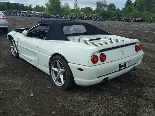 ZFFXR48A2V0108640 - 1997 FERRARI F355 SPIDE WHITE photo 3