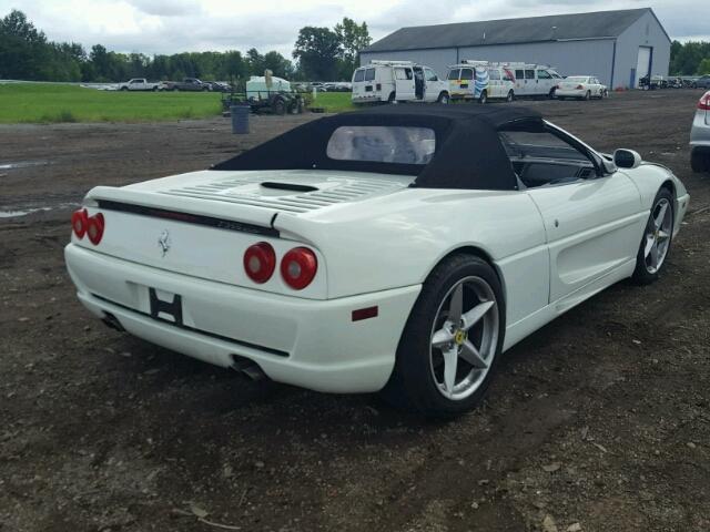 ZFFXR48A2V0108640 - 1997 FERRARI F355 SPIDE WHITE photo 4