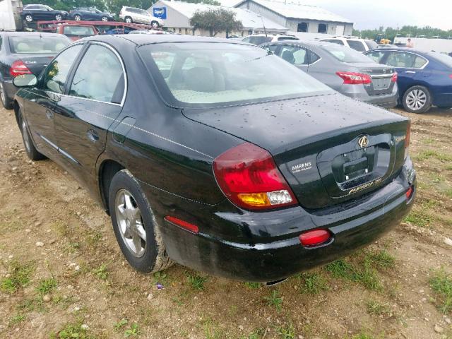 1G3GR64H424124839 - 2002 OLDSMOBILE AURORA BLACK photo 3