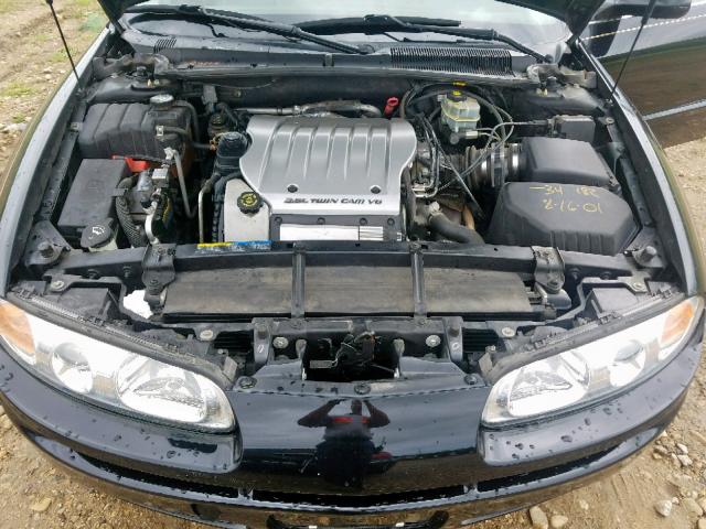 1G3GR64H424124839 - 2002 OLDSMOBILE AURORA BLACK photo 7