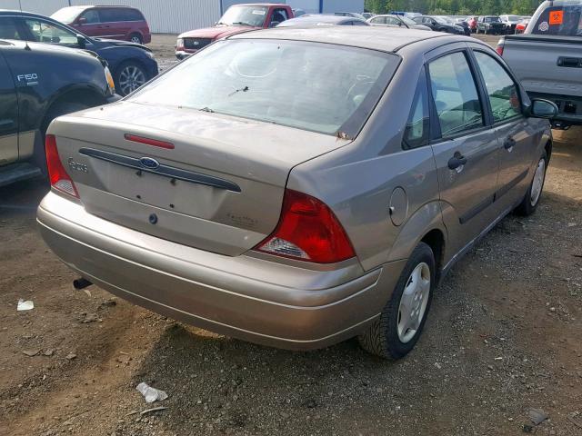 1FAFP33P33W211278 - 2003 FORD FOCUS LX TAN photo 4