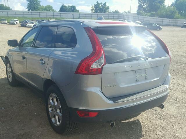 YV4952DZ1D2449563 - 2013 VOLVO XC60 3.2 SILVER photo 3