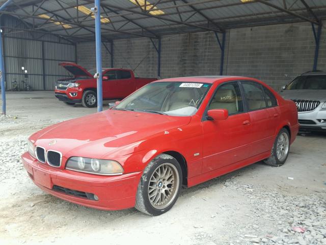WBADT63461CF09763 - 2001 BMW 530 I AUTO RED photo 2