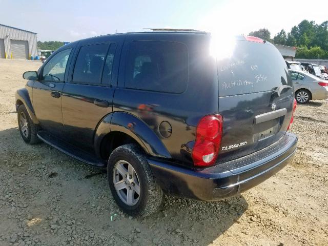 1D4HB38N45F542840 - 2005 DODGE DURANGO ST BLUE photo 3