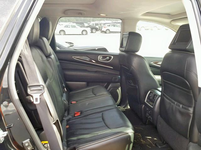 5N1AL0MN2DC341823 - 2013 INFINITI JX35 BLACK photo 6