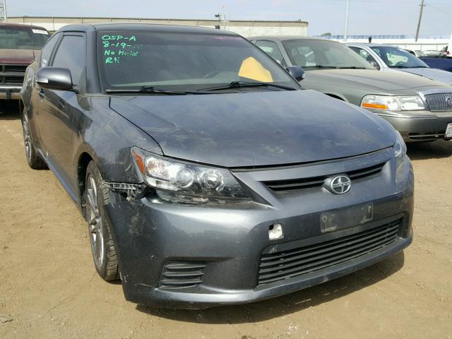 JTKJF5C73C3044045 - 2012 TOYOTA SCION TC ნაცრისფერი ფოტო 1