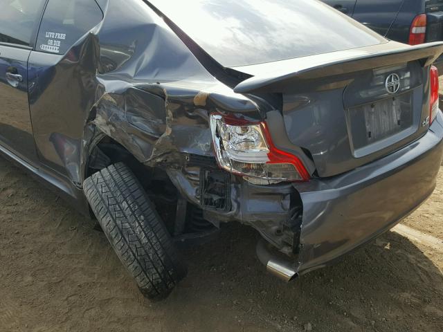 JTKJF5C73C3044045 - 2012 TOYOTA SCION TC ნაცრისფერი ფოტო 9