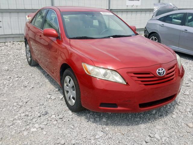 4T1BE46K98U255644 - 2008 TOYOTA CAMRY CE RED photo 1