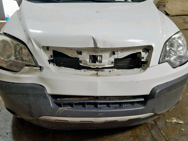 3GSCL33P29S564161 - 2009 SATURN VUE XE WHITE photo 7