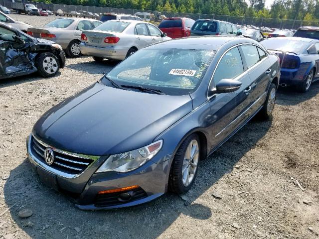 WVWHL73C89E544111 - 2009 VOLKSWAGEN CC LUXURY SILVER photo 2