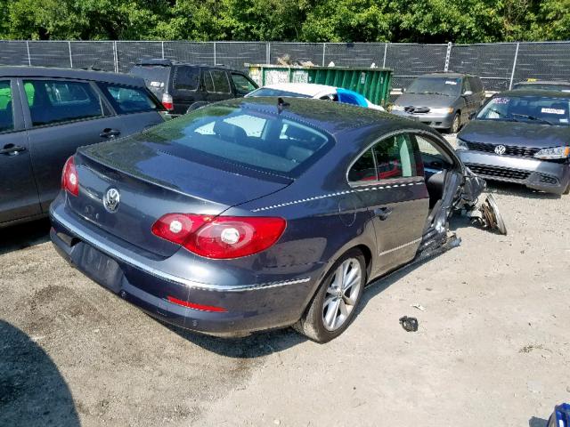 WVWHL73C89E544111 - 2009 VOLKSWAGEN CC LUXURY SILVER photo 4