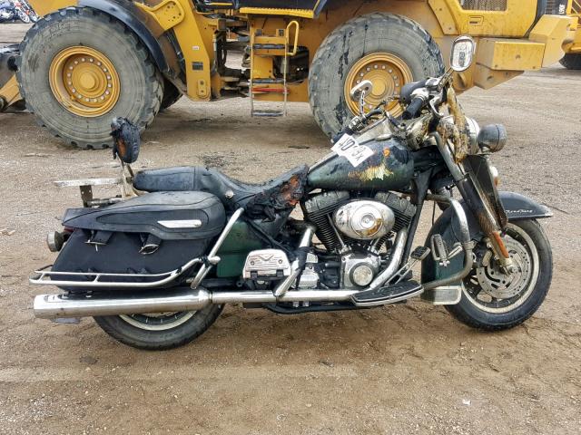 1HD1FRW18YY644753 - 2000 HARLEY-DAVIDSON FLHRCI GREEN photo 9