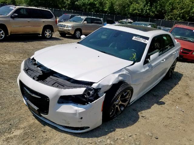 2C3CCABT8FH926785 - 2015 CHRYSLER 300 S WHITE photo 2