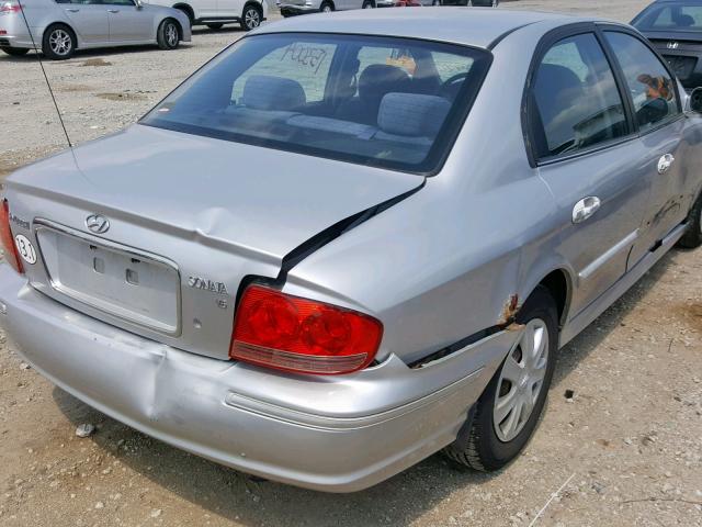 KMHWF25HX5A137270 - 2005 HYUNDAI SONATA GL SILVER photo 9