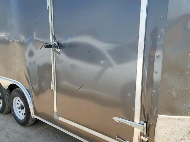 56VBC1628KT900335 - 2019 OTHER TRAILER GRAY photo 5