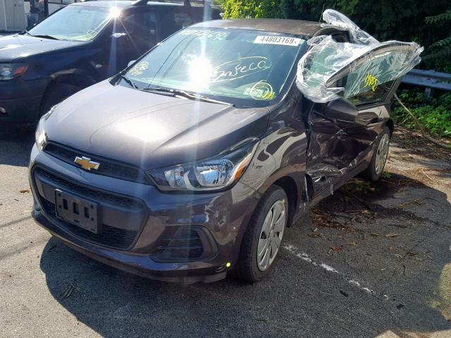 KL8CB6SAXGC622932 - 2016 CHEVROLET SPARK LS GRAY photo 2