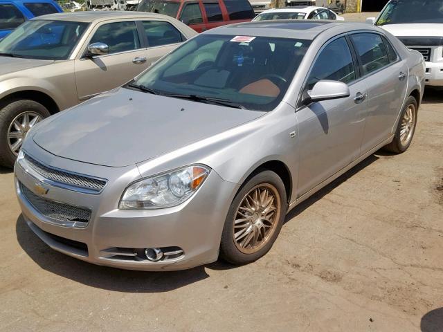 1G1ZK57798F242756 - 2008 CHEVROLET MALIBU LTZ ვერცხლისფერი ფოტო 2