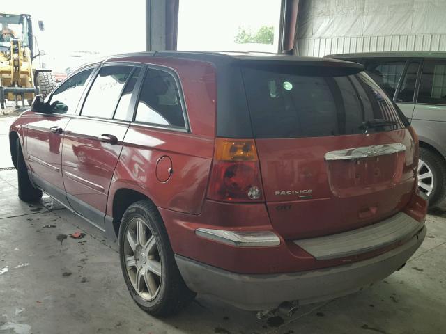 2A8GM68X17R291673 - 2007 CHRYSLER PACIFICA T RED photo 3