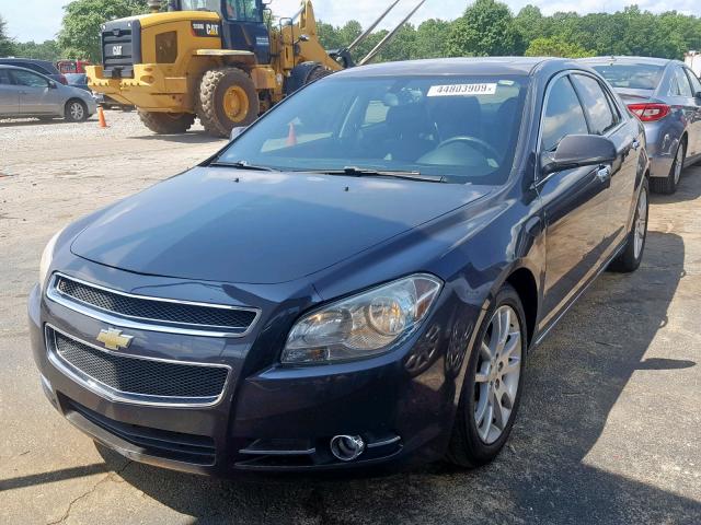 1G1ZE5E79A4153037 - 2010 CHEVROLET MALIBU LTZ 灰色 照片 2
