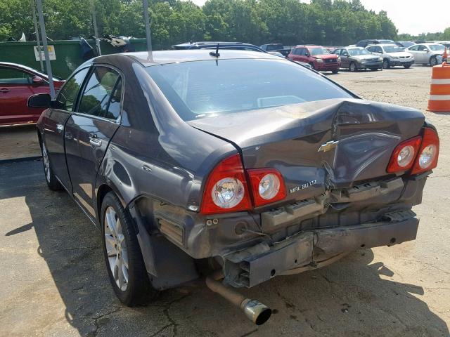 1G1ZE5E79A4153037 - 2010 CHEVROLET MALIBU LTZ 灰色 照片 3