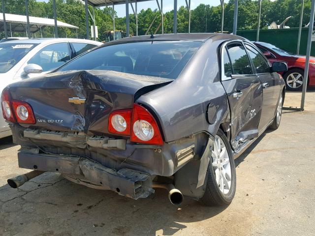 1G1ZE5E79A4153037 - 2010 CHEVROLET MALIBU LTZ 灰色 照片 4