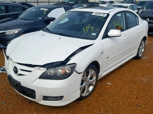 JM1BK324771631482 - 2007 MAZDA 3 S WHITE photo 2