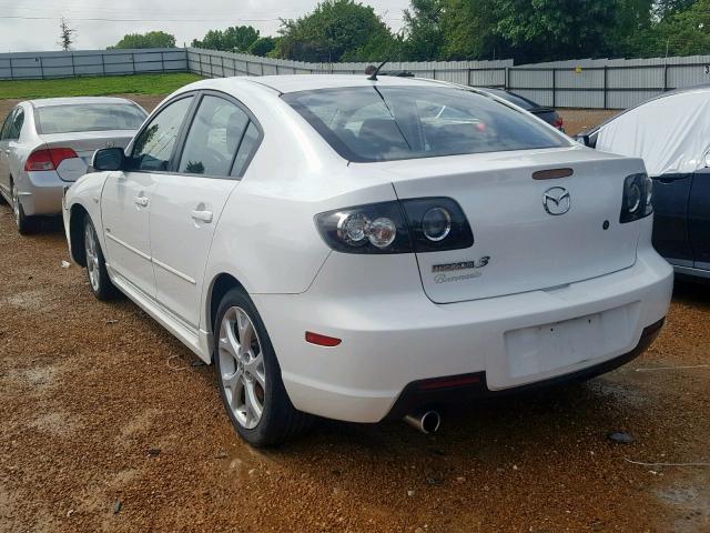 JM1BK324771631482 - 2007 MAZDA 3 S WHITE photo 3