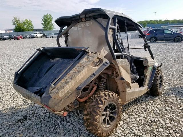 3JBKKAP25FJ004460 - 2015 CAN-AM COMMANDER BROWN photo 4