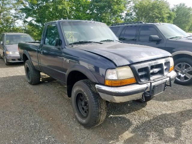 1FTYR11V3XPC04351 - 1999 FORD RANGER BLUE photo 1