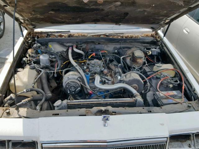 1G4AM47A9BK120073 - 1981 BUICK REGAL LIMI WHITE photo 7