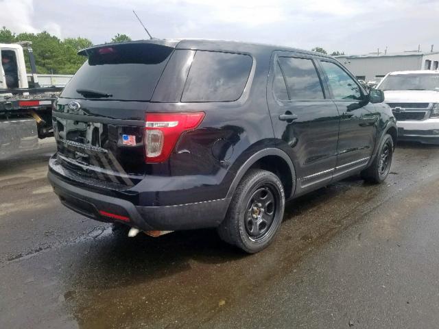 1FM5K8AR5FGC41365 - 2015 FORD EXPLORER P BLACK photo 4