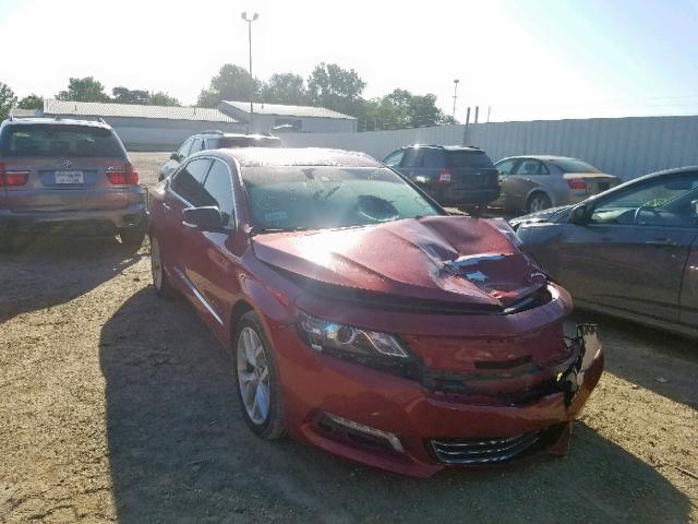 2G1165S37F9113233 - 2015 CHEVROLET IMPALA LTZ RED photo 1