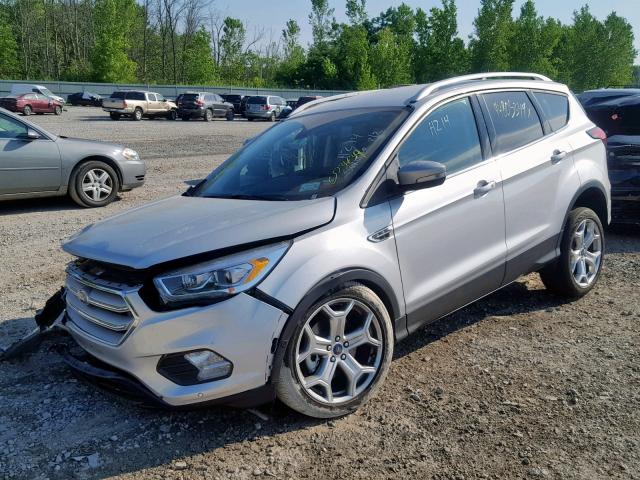 1FMCU9J97KUC30872 - 2019 FORD ESCAPE TIT GRAY photo 2