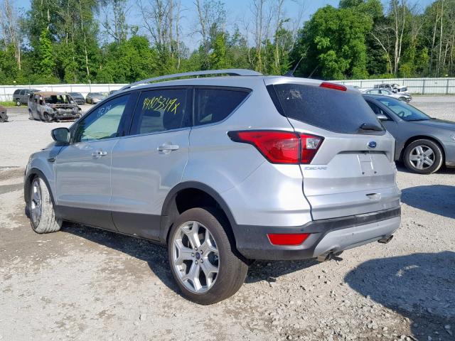 1FMCU9J97KUC30872 - 2019 FORD ESCAPE TIT GRAY photo 3