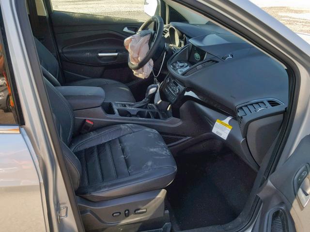 1FMCU9J97KUC30872 - 2019 FORD ESCAPE TIT GRAY photo 5