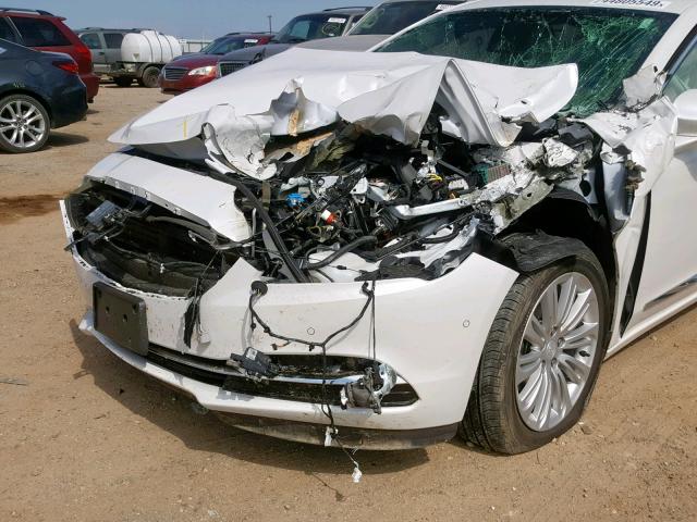 1G4ZS5SZXKU100270 - 2019 BUICK LACROSSE P SILVER photo 9