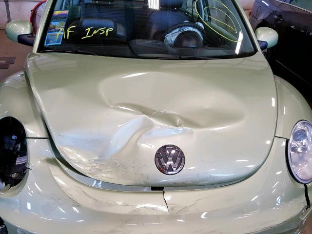 3VWRW31CX6M404913 - 2006 VOLKSWAGEN NEW BEETLE Grün Foto 7