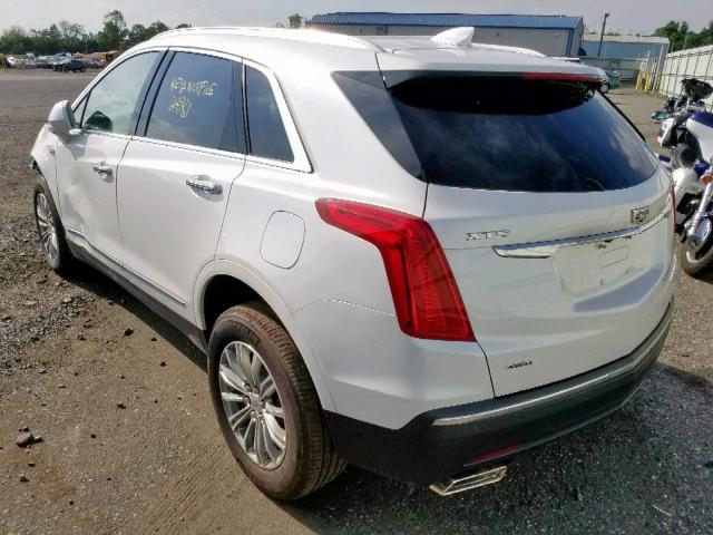 1GYKNDRS4HZ313463 - 2017 CADILLAC XT5 LUXURY WHITE photo 3