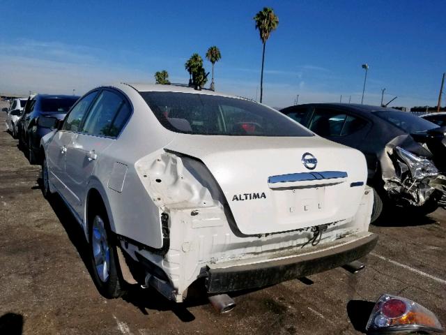 1N4CL21E29C167147 - 2009 NISSAN ALTIMA HYB WHITE photo 3